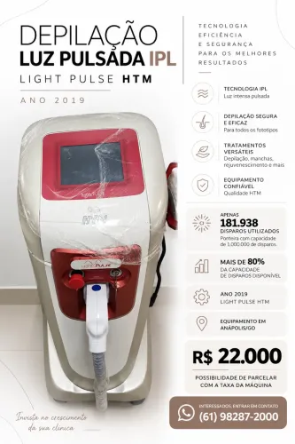 FOTODEPILAÇÃO - LIGHT PULSE HTM