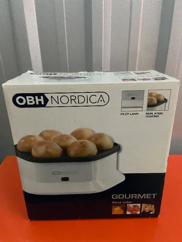 MÁQUINA PARA ASSAR DONUTS (BOLINHOS DE CHUVA) NOVA NUNCA USADA IMPORTADA DA DINAMARCA 