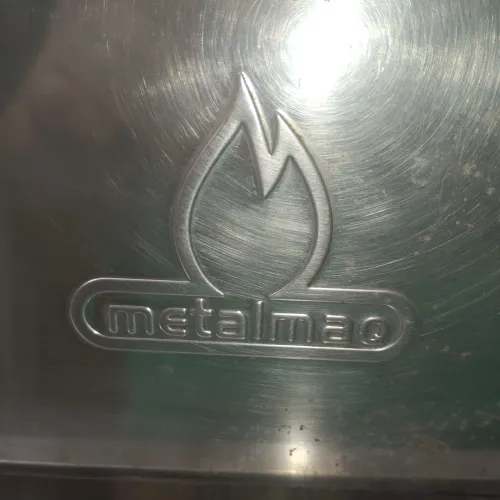 Forno de pizza ou pão de 2 andares e de pedra