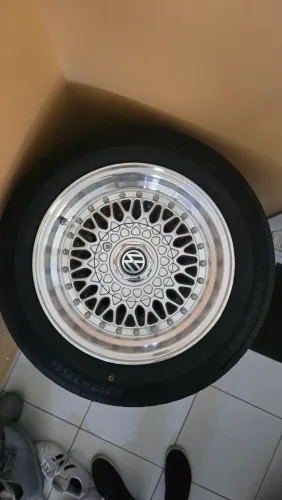 RODAS BBS Aro 15 com Pneus NOVOS
