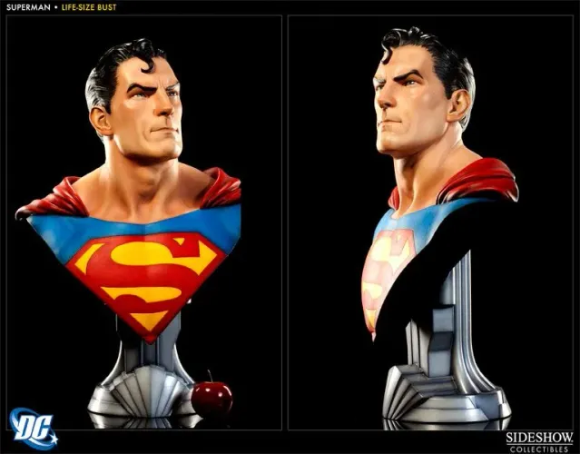 Busto Superman tamanho real Sideshow