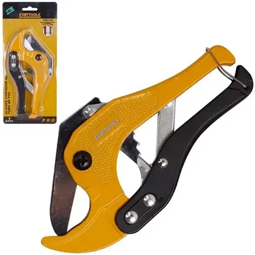 ALICATE CORTADOR DE TUBO DE PVC 1'' COM TRAVA DE SEGURANCA PRO 18CM