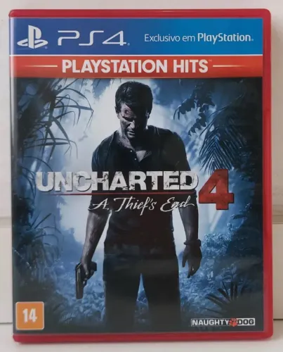 Jogo de ps4 uncharted 4