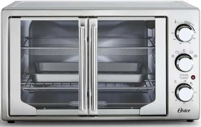 Forno e Fritadeira Sem Óleo Oster 42L  French Door 2 em 1, Novo