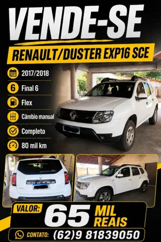 Renault Duster Dynamique 1.6 Hi-flex 16V Mec. 2017