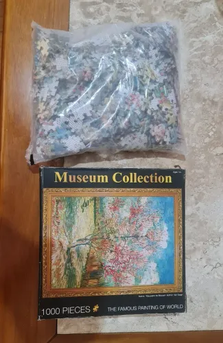 Quebra-cabeças 1000 peças Van Gogh - o pessegueiro rosa Ñ PEÇA DESCONTO/TROCA