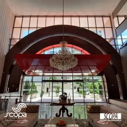 Sala comercial mobiliada para locação