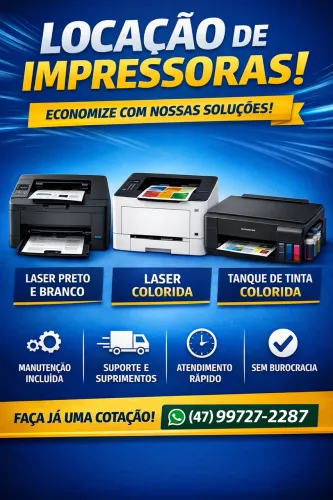 Locação de impressoras
