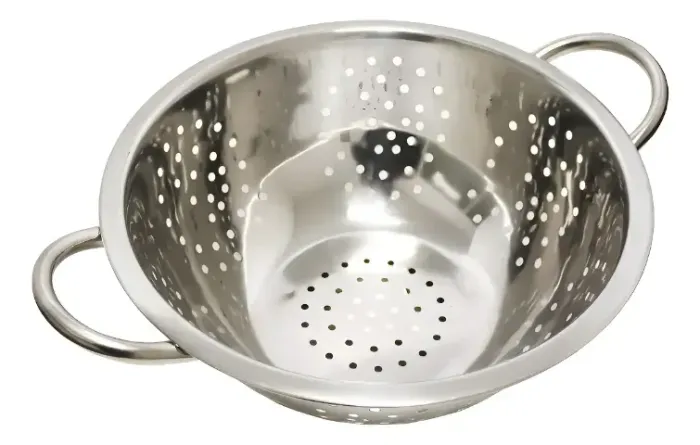 Escorredor de Macarrão inox 24cm