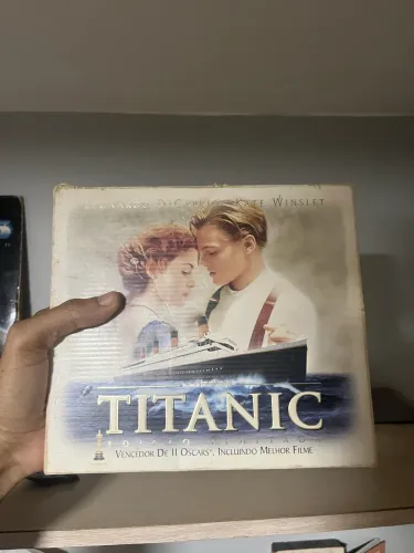 Box limitado do filme TITANIC 