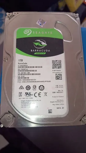 HD Seagate barracuda 1 terá