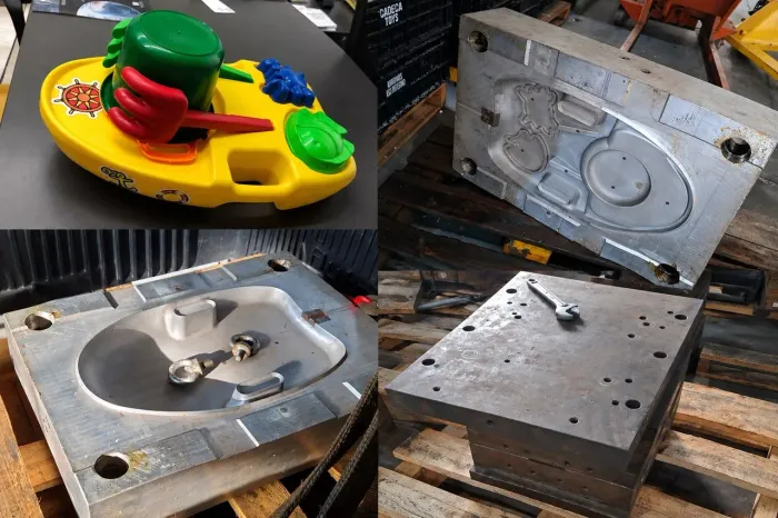 Molde injeção plástica brinquedo