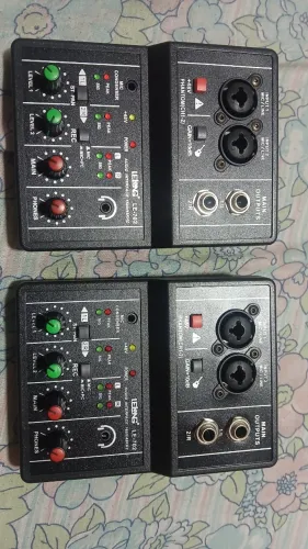 Mesa de som 2 canais zap *
