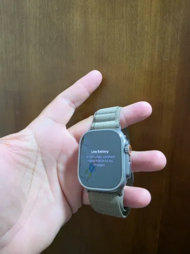 APPLE WATCH ULTRA 3 IMPECÁVEL COMPLETO COM CAIXA GARANTIA BATERIA 100