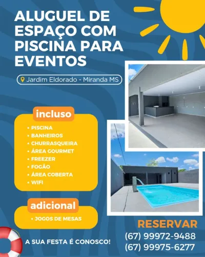 Espaço para eventos 