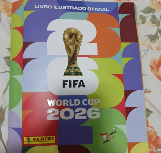 Álbum da copa do mundo Fifa 2026 - Quase completoeto<br><br>Zap: *