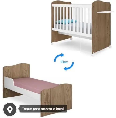Vende-se berço com colchão