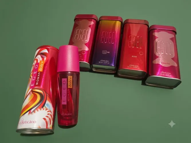 Egeo Dolce Woman Original Antigo Completo Nunca Usado OBoticario + Lata Vazia de Brinde