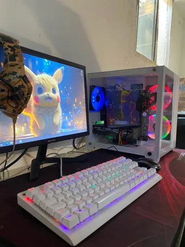 V ou troco Pc gamer Ryzen 5 novo zero + Rx580 completo troco em iPhone ou vídeogame