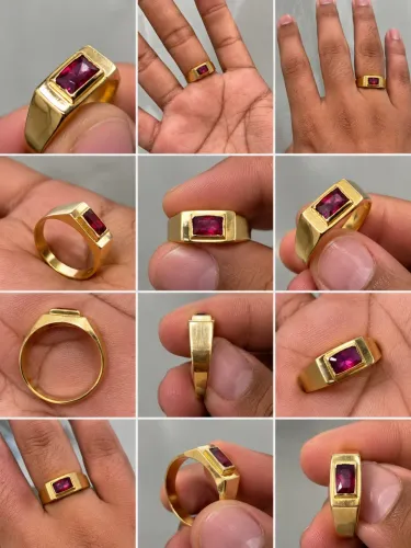VENDO ANEL DE OURO 18k 4,5g