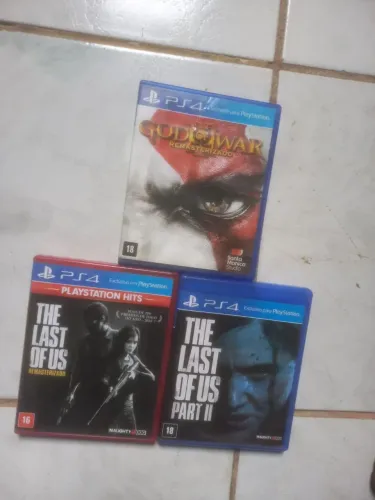 Troca esses 3 jogos de ps4 usados