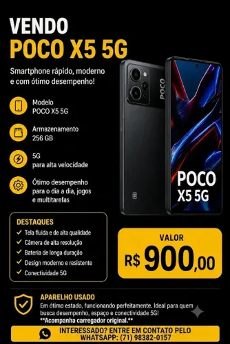 VENDO - POCO X5 5G 