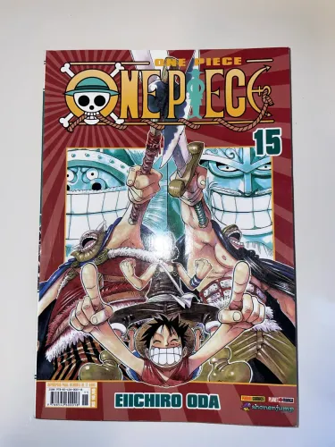One Piece Mangá Vol. 15, 19, 22 e 24 ? Plastificados Colecionador
