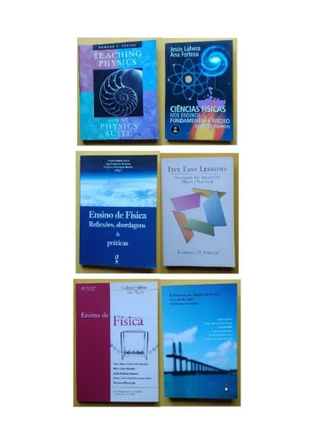 Livros na área de Ensino de Física