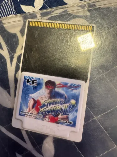 Street Fighter 2 PC-Engine Hucard original