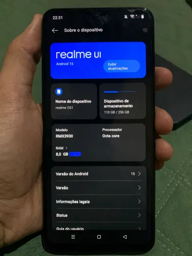 Celular Realme C61 - 256gb