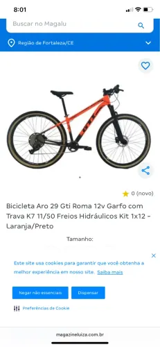 BICICLETA NOVA