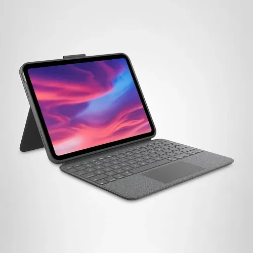 Teclado iPad 10th 11? - Logitech Combo Touch - Case 10th gen - Oxford Gray (novo)