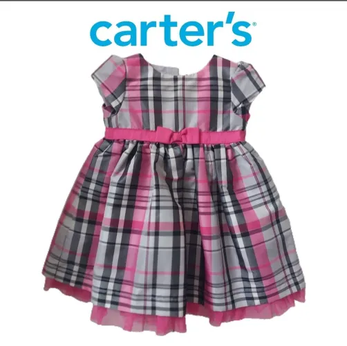 CARTER'S vestido festa bebê - 9 meses