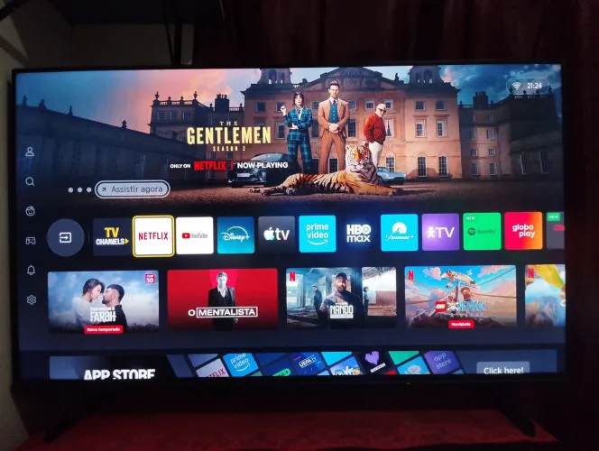 Smart TV Hisense 43 Polegadas 4K QLED 120Hz Dolby Vision - Seminova