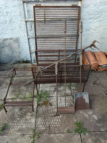 Ferragem de Parrilha grande estilo Uruguai Raíz