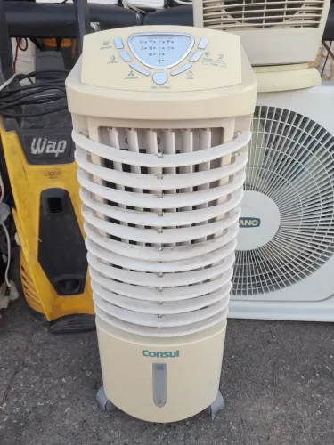 Climatizador de ar funcionando
