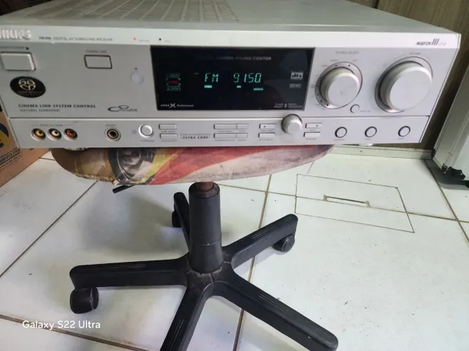 Receiver da Philips modelo : FR996 digital av surrou receiver