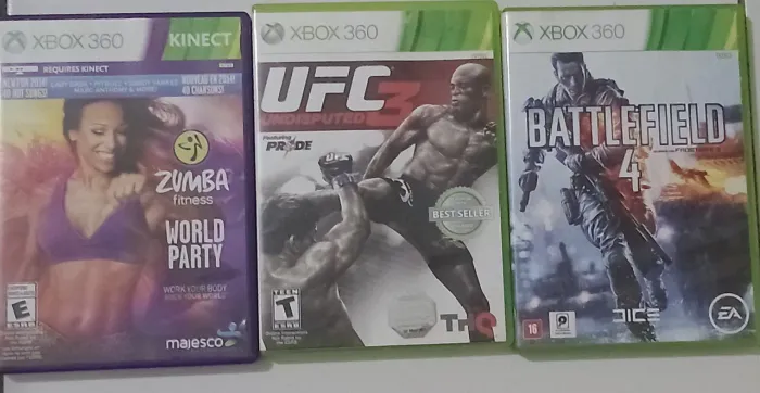 03 Jogos do Xbox 360 (Originais)