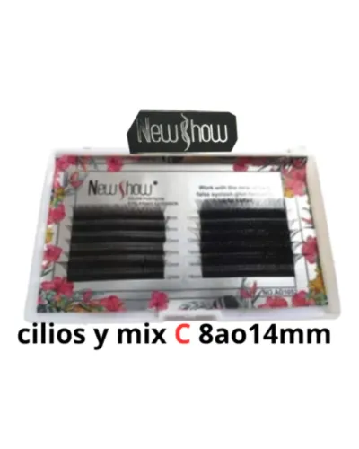 Cilios y c new show 0.07c mix 8 ao 14mm