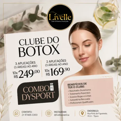 Clube de Assinatura do Botox (Toxina Botulínica)