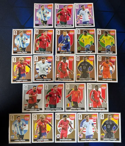 Figurinhas Extra Stickers Legends
