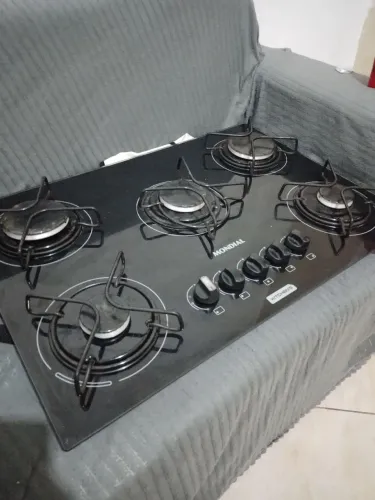 Fogão Cooktop 5 bocas Mondial