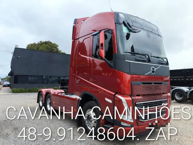Volvo FH Globetrotter 540 6x4 2025 Automático Completo Top Linha.