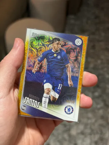 card andrey santos topps chelsea 49/50
