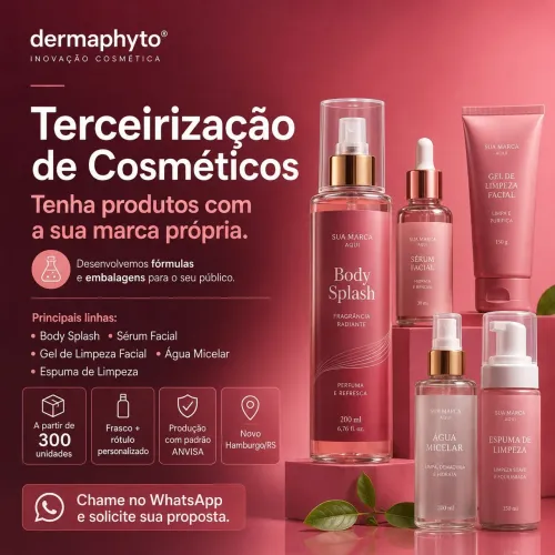 Terceirização de Cosméticos | Body Splash e Skincare com sua marca