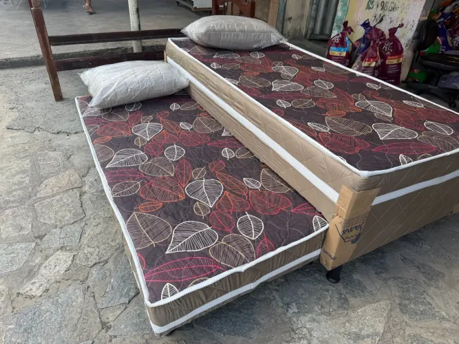 CAMA BOX SOLTEIRÃO AUXILIAR 