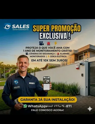Instalação de câmeras, serviços gerais!!