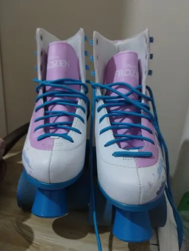Patins infantil usado duas vezes