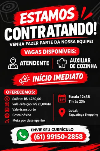 Vaga de Emprego