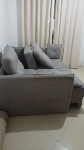 Sofá retrátil sem caixa